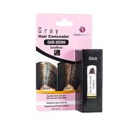 Gray Roots Bâton de couverture pour homme et femme Couvrez instantanément vos racines et cheveux gris avec un bâton de retouche (marron foncé)