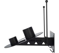 Gray Steel X7 Penderie de moto, noir