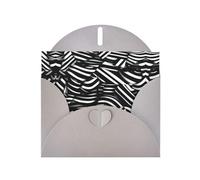 Gray YYHWHJDE Carte de vœux avec lignes noires et blanches 15,2 x 10,2 cm avec effet nacré double face et encre respectueuse de l'environnement