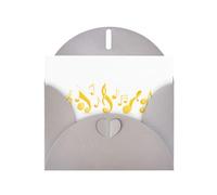 Gray YYHWHJDE Carte de vœux avec notes de musique et petits animaux 15,2 x 10,2 cm - Design tendance et unique pour diverses occasions