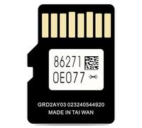 Grayda Carte SD de navigation 2025 - Accessoires 86271-0E077 - Carte GPS compatible avec Toyota Tacoma, Highlander, RAV4, Tundra, Camry, 4Runner, Sienna, Avalon, Prius, Venza, Mirai, Corolla