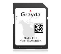 Grayda Mise à jour de la carte SD 2024, compatible avec GM Chevrolet, Buick, Cadillac | Couvre les États-Unis, le Canada, le Mexique | Accessoire GPS Plug & Play