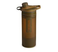 GRAYL GeoPress 710 ml Filtre à eau pour l'extérieur Eau potable I Élimine 99,99% de toutes les bactéries et virus I Parfait pour le camping, la survie et les voyages (Coyote Brown)