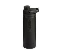 GRAYL UltraPress 500 ml Filtre à eau pour l'extérieur Eau potable I Élimine 99,99% de toutes les bactéries et virus I Parfait pour le camping, la survie et les voyages (Covert Black)