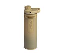GRAYL UltraPress 500 ml Filtre à eau pour l'extérieur Eau potable I Élimine 99,99% de toutes les bactéries et virus I Parfait pour le camping, la survie et les voyages (Desert Tan)