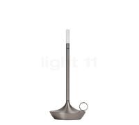 Graypants Wick Lampe rechargeable LED graphite - 26 cm Ce luminaire comporte des modules à LED prémontés de classes énergétiques A A++, A+, A