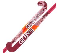 GRAYS Crosse de hockey Aftershock UB pour enfants Rose/rouge 90 cm