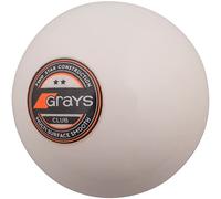 Grays International Club Balle de hockey Blanc