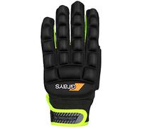 GRAYS International Pro Gant de Hockey Mixte, Noir/Jaune Fluo, M