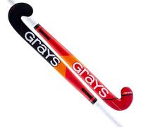 GRAYS Stick hockey 100i Ultrabow intérieur noir/rouge bâton de hockey salle 100i UB (34)