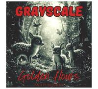 Grayscale Golden Hours Relaxing Fall Coloring Book For Adults: Beautiful Autumn Scenes, Pumpkins, Cozy Forest Paths, and Serene Fall Landscapes for Stress Relief and Mindful Relaxation