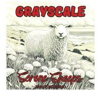 Grayscale Serene Sheeps: Fun Coloring Book For All Ages: A Relaxing Grayscale Sheep Coloring Adventure With Beautiful Illustrations
