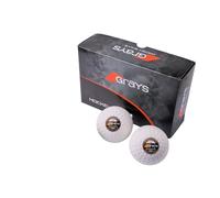 Grayss 2 Balles Hockey Herbe Match Grays Blanches