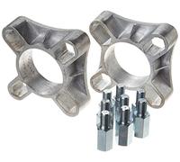 GRAYSTON Set d'entretoises de roue universel 4-trous 32mm (64mm/essieu)