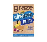 Graze Superfood Citron myrtille avec baobab et avoine, 4 x 30 g