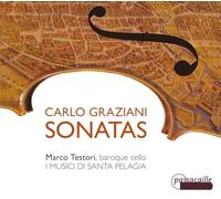 Graziani : Sonates pour Violoncelle Baroque. Testori, Pinheiro, Fornero.