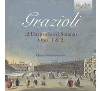 Grazioli – 12 Harpsichord Sonatas Opp. 1 & 2 – Edel