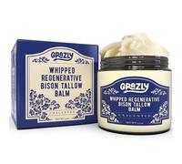 Grazly Baume de suif non parfumé au miel de Manuka et au bison - Hydratant visage et corps 100 % biologique, nourri à l'herbe pour peaux sèches, peaux sujettes à l'acné et rides - Formule ancestrale à