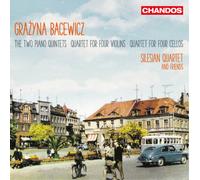 Grazyna Bacewicz – Two Piano Quintets / Quartet for Four Violins – CD – NAXOS – Neuf