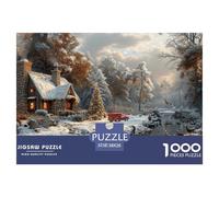 GRBASNDOU Puzzle 1000 Pieces Collection Noel pour Adultes 38x26cm/1000pcs Défi Intelligent