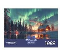 GRBASNDOU Puzzle 1000 Pieces Collection Noel pour Adultes 70x50cm/1000pcs Défi Intelligent