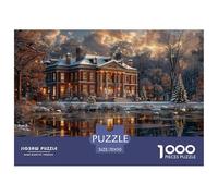 GRBASNDOU Puzzle 1000 Pieces Noel Adulte Tradition Et Fête 70x50cm/1000pcs Loisir Anti Stress