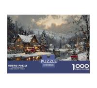 GRBASNDOU Puzzle 1000 Pieces pour Adultes Inspiration Noel 38x26cm/1000pcs Art Et Décoration