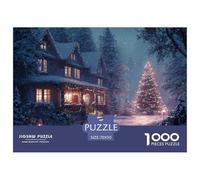 GRBASNDOU Puzzle 1000 Pieces pour Adultes Inspiration Noel 70x50cm/1000pcs Art Et Décoration