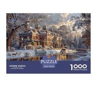 GRBASNDOU Puzzle 1000 Pieces pour Adultes Inspiration Noel 70x50cm/1000pcs Art Et Décoration