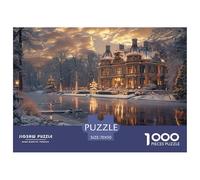 GRBASNDOU Puzzle 1000 Pieces pour Adultes Inspiration Noel 70x50cm/1000pcs Art Et Décoration