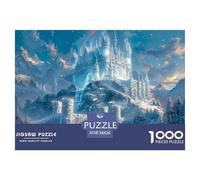 GRBASNDOU Puzzle De Noel 1000 Pièces Adulte Féerie Hivernale 38x26cm/1000pcs Cadeau Apprécié