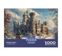 GRBASNDOU Puzzle De Noel 1000 Pièces Adulte Féerie Hivernale 70x50cm/1000pcs Cadeau Apprécié
