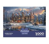 GRBASNDOU Puzzle De Noel 1000 Pièces Émerveillement 70x50cm/1000pcs Puzzles Classiques Adulte