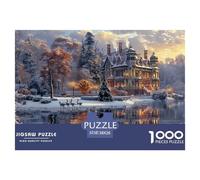 GRBASNDOU Puzzle Noel 1000 Pieces Adulte Merveilleux 38x26cm/1000pcs Puzzle De Collection