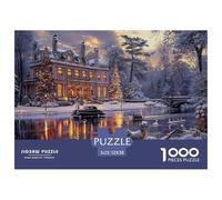 GRBASNDOU Puzzle Noel 1000 Pieces Adulte Merveilleux 52x38cm/1000pcs Puzzle De Collection