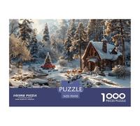 GRBASNDOU Puzzle Noel 1000 Pieces Adulte Merveilleux 70x50cm/1000pcs Puzzle De Collection