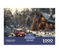 GRBASNDOU Puzzle Noel 1000 Pieces Nuit De Fête 52x38cm/1000pcs Puzzles Classiques Collection