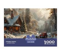 GRBASNDOU Puzzle Noel 1000 Pieces Nuit De Fête 52x38cm/1000pcs Puzzles Classiques Collection