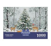 GRBASNDOU Puzzle Noel 1000 Pieces Nuit De Fête 70x50cm/1000pcs Puzzles Classiques Collection