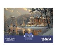 GRBASNDOU Puzzle Noel 1000 Pieces Nuit De Fête 70x50cm/1000pcs Puzzles Classiques Collection