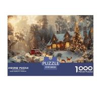 GRBASNDOU Puzzle Noel 1000 Pièces pour Adultes Moment De Détente 38x26cm/1000pcs Collection