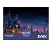 GRBASNDOU Puzzle Noel 1000 Pièces pour Adultes Moment De Détente 52x38cm/1000pcs Collection