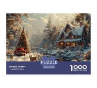GRBASNDOU Puzzle Noel 1000 Pièces pour Adultes Moment De Détente 70x50cm/1000pcs Collection