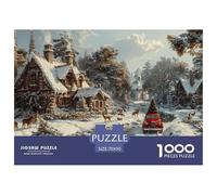 GRBASNDOU Puzzle Noel 1000 Pièces pour Adultes Moment De Détente 70x50cm/1000pcs Collection