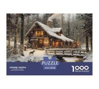 GRBASNDOU Puzzles Classiques 1000 Pièces Noel Adulte 52x38cm/1000pcs Jeu De Patience