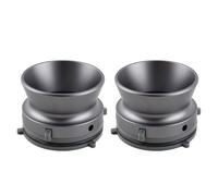 Grcfumo 1 Pair NAB Hub Adapters, Connection Adapter for Reel, Aluminum Alloy Hub Adapter, Suitable for Meeting Various Use Requirements