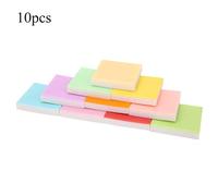 Grcfumo 10pcs Double Layer Rubber Stamp Carving Blocks for Handcraft DIY Stamps Making Carve Words Patterns Shapes PVC Material 10 Colors 5x5x0.8cm for Beginners and Artists