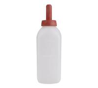 Grcfumo 2L Vaches de vache d'alimentation tasses de bouteille de lait, mangeoire à lait en soins infirmiers avec mamelon en caoutchouc, alimentation en biberon infirmière de bétail