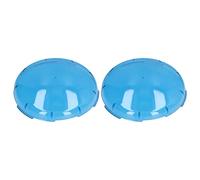 Grcfumo 2pcs Couvercle de la Lampe de la Piscine, 19 cm Pas de baignade en Plastique Blue Couvercle Transparent, Blue Lens Cap pour