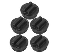 Grcfumo 5 Pcs G1 1/2 Male Thread Winter Plug, Pool Return Line Filter Drain Plug with O Ring, Threaded Pool Spa Return Line Winterizing Plug for Hot Springs Swimming Pools